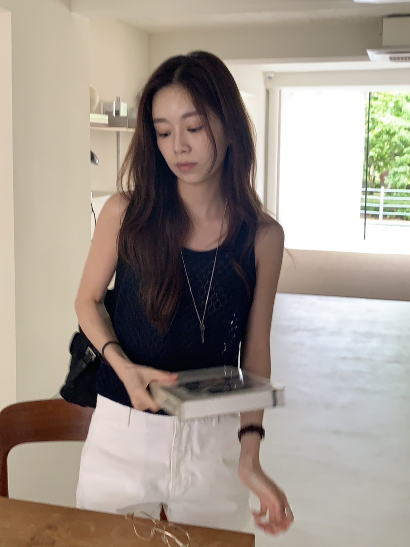 BAKING POWDER韓國直郵女士新品熱賣25春夏休閑人氣吊帶背心BAKING POWDER吊帶/背心