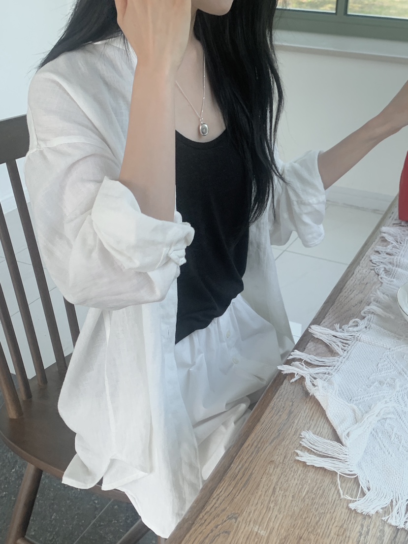 LOGARDEN東大門實拍女裝新款人氣熱賣休閑真品吊帶背心亞麻布LO GARDEN吊帶/背心
