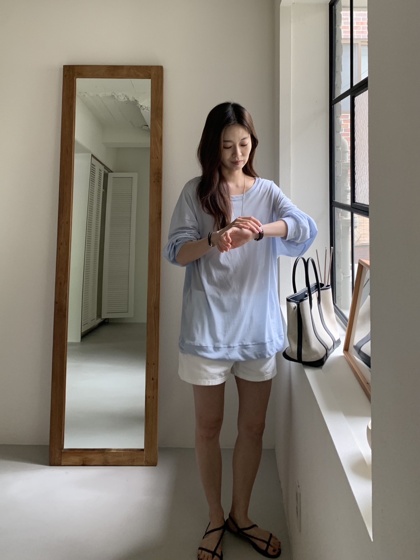 BAKING POWDER東大門直郵女裝新款推薦25春夏時尚真品長袖T恤BAKING POWDER長袖T恤