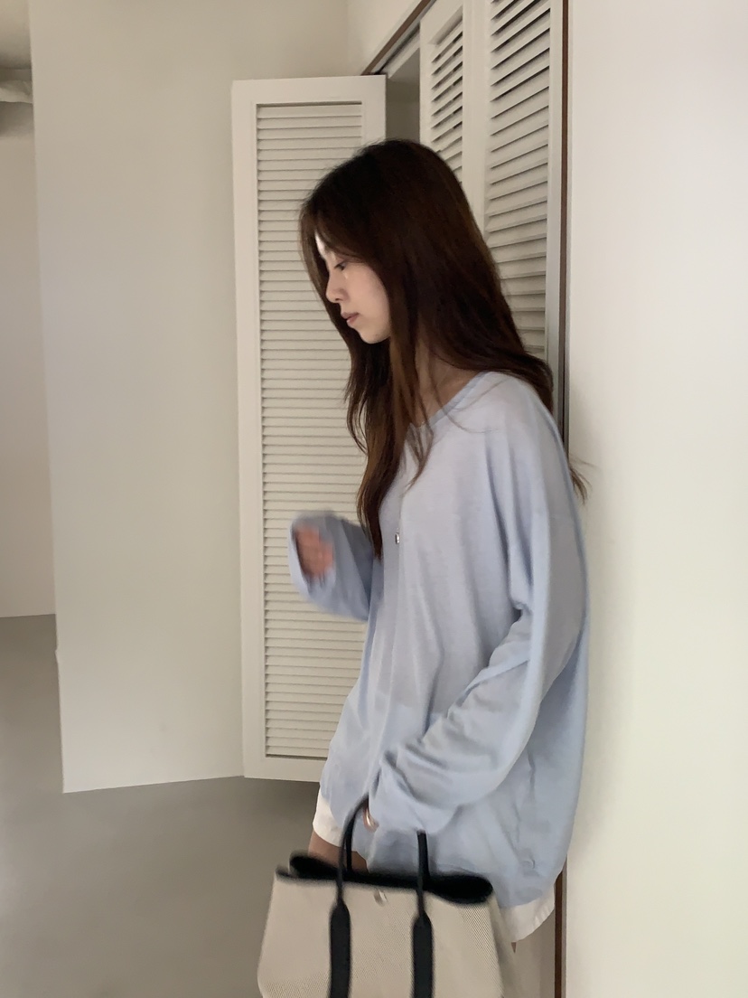 BAKING POWDER東大門直郵女裝新款推薦25春夏時尚真品長袖T恤BAKING POWDER長袖T恤