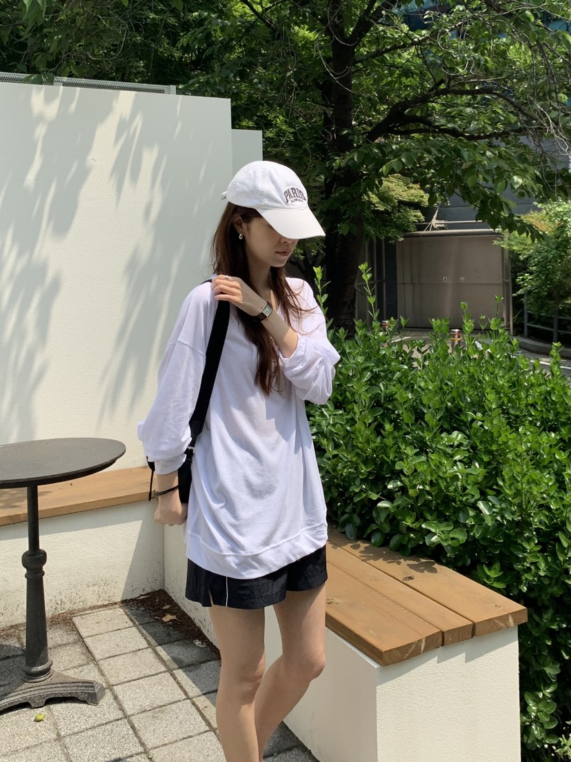 BAKING POWDER東大門直郵女裝新款推薦25春夏時尚真品長袖T恤BAKING POWDER長袖T恤