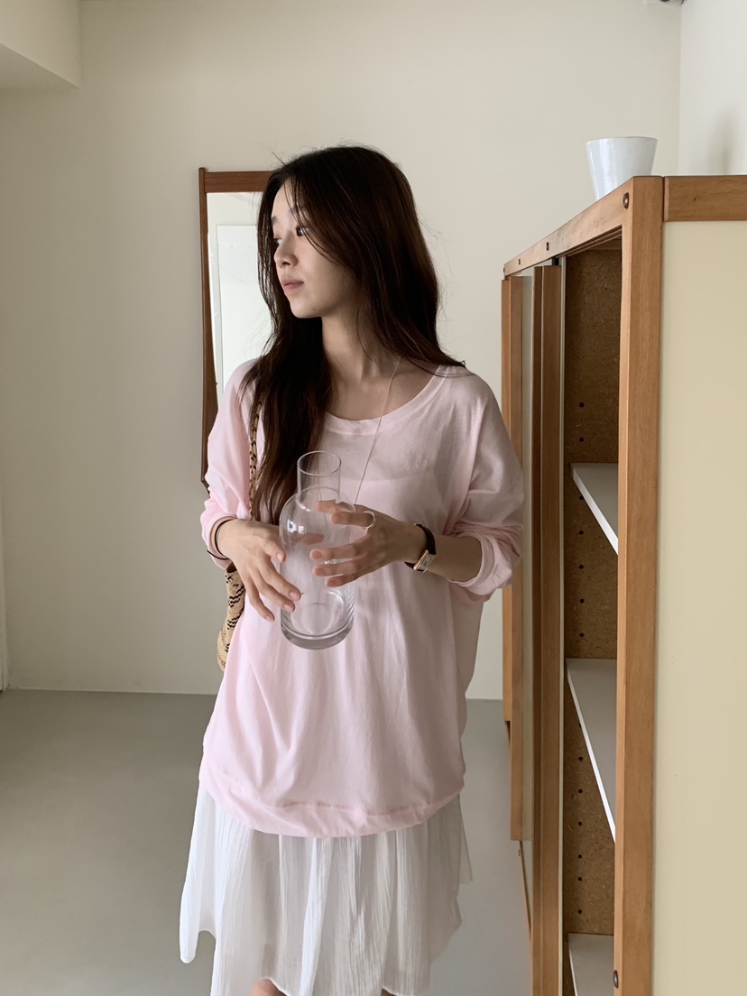 BAKING POWDER東大門直郵女裝新款推薦25春夏時尚真品長袖T恤BAKING POWDER長袖T恤