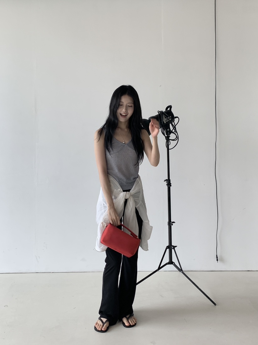 LOGARDEN東大門代購女士新品推薦休閑25春夏真品時尚休閑褲LO GARDEN休閑褲
