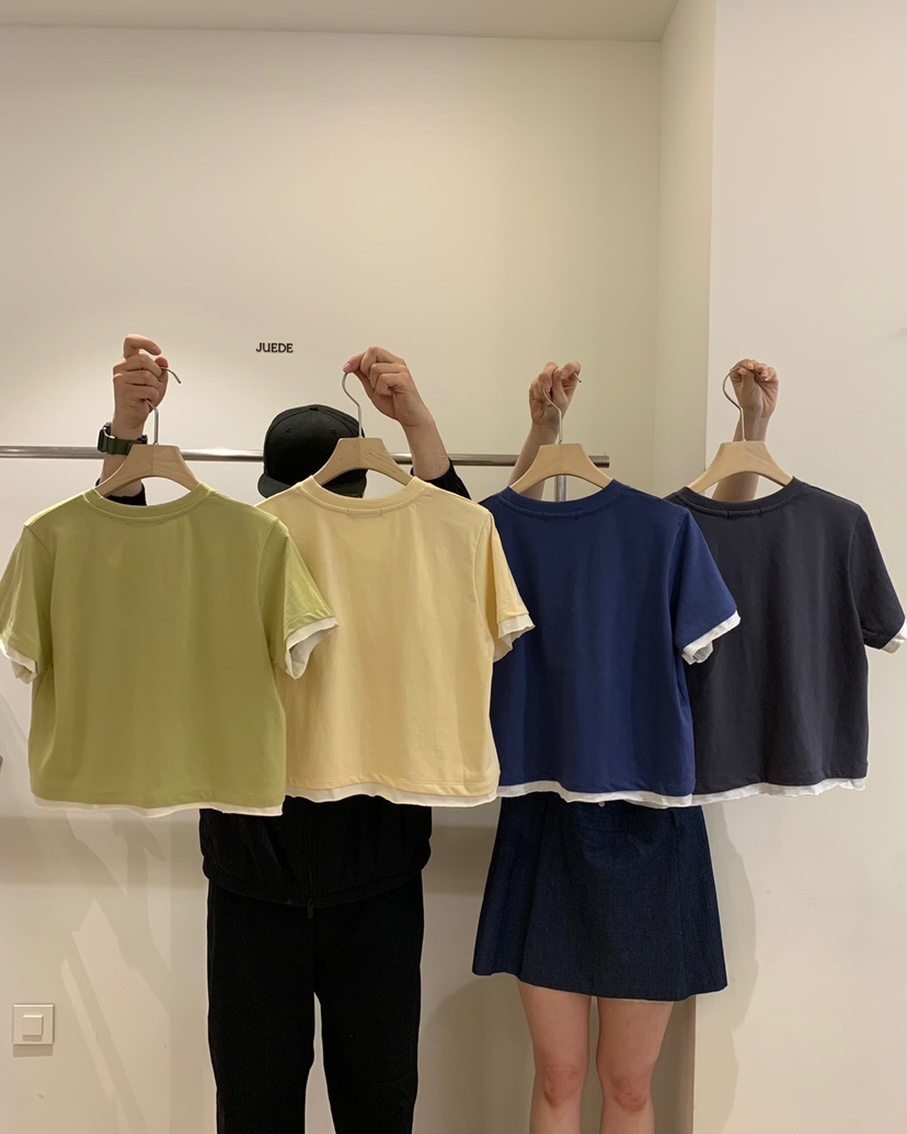 JUEDE（此品牌容易投訴）東大門代購女裝新品推薦熱賣休閑T恤JUEDET恤