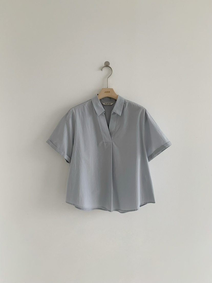 JUEDE(此品牌容易投訴)韓國直郵女裝新款休閑推薦襯衫蕾絲衫JUEDE襯衫/蕾絲衫