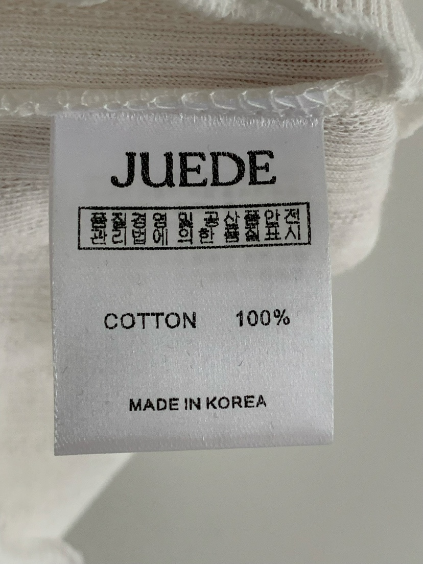 JUEDE（此品牌容易投訴）韓國代購女士新品真品人氣推薦T恤JUEDET恤