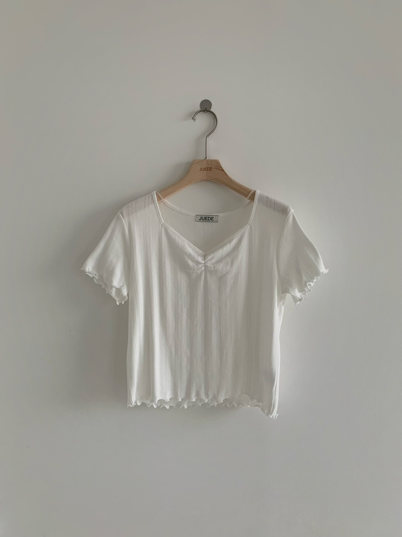 JUEDE（此品牌容易投訴）韓國代購女士新品真品人氣推薦T恤JUEDET恤圖色1