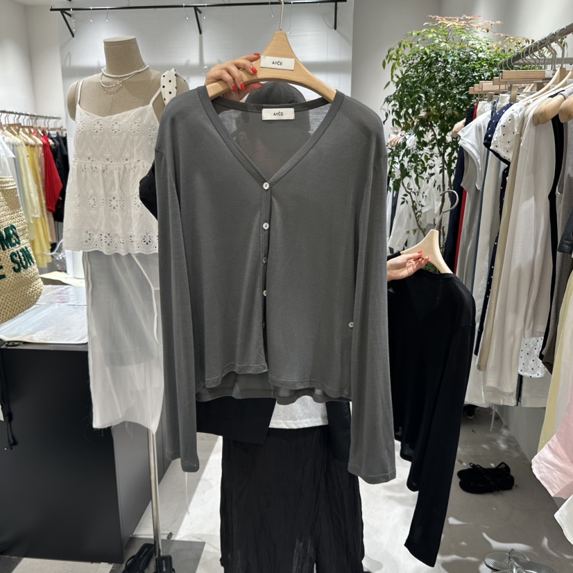 AYCE東大門實拍女士新款推薦職業真品人氣熱賣時尚25春夏針織衫101SHOWROOM/AYCE針織衫圖色3