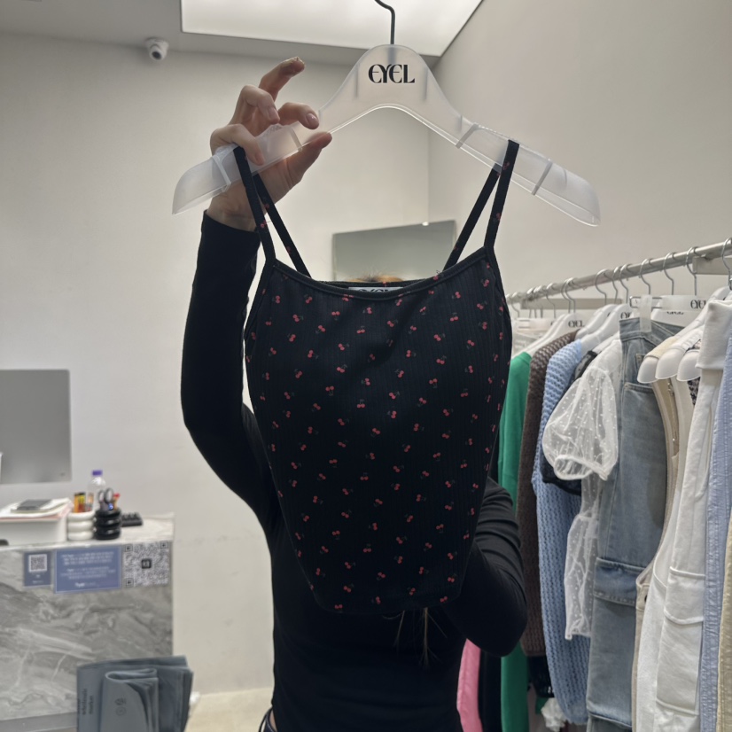 EYEL韓國代購女士新款休閑時尚人氣25春夏職業推薦吊帶背心EYEL吊帶/背心圖色3