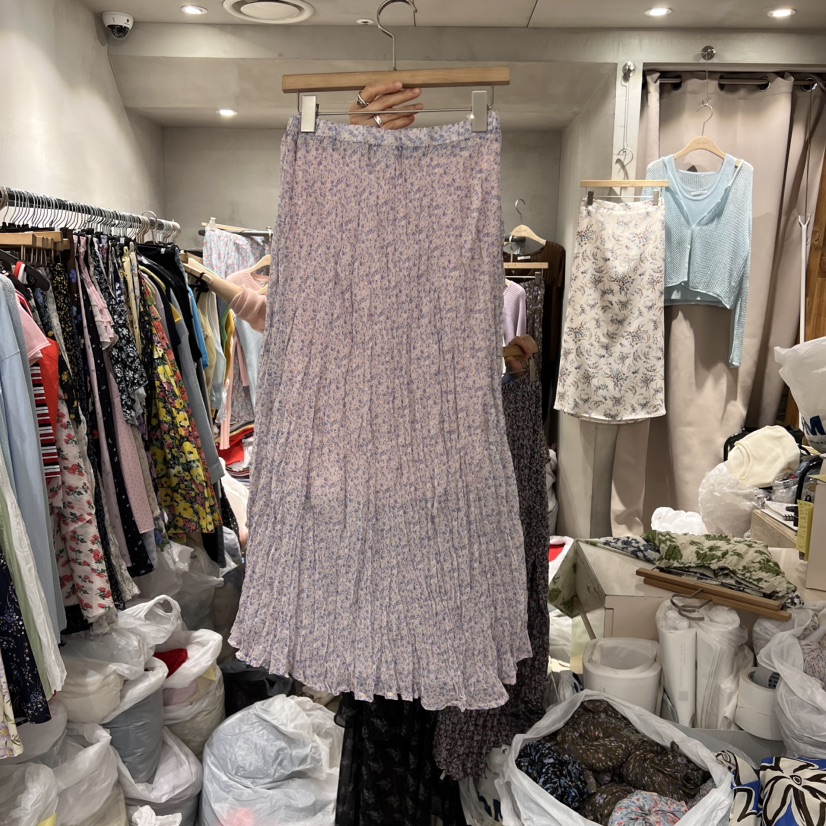 LOGROAD韓國直郵女士新款真品25春夏職業時尚休閑半身裙中短裙LOG ROAD半身裙/中短裙