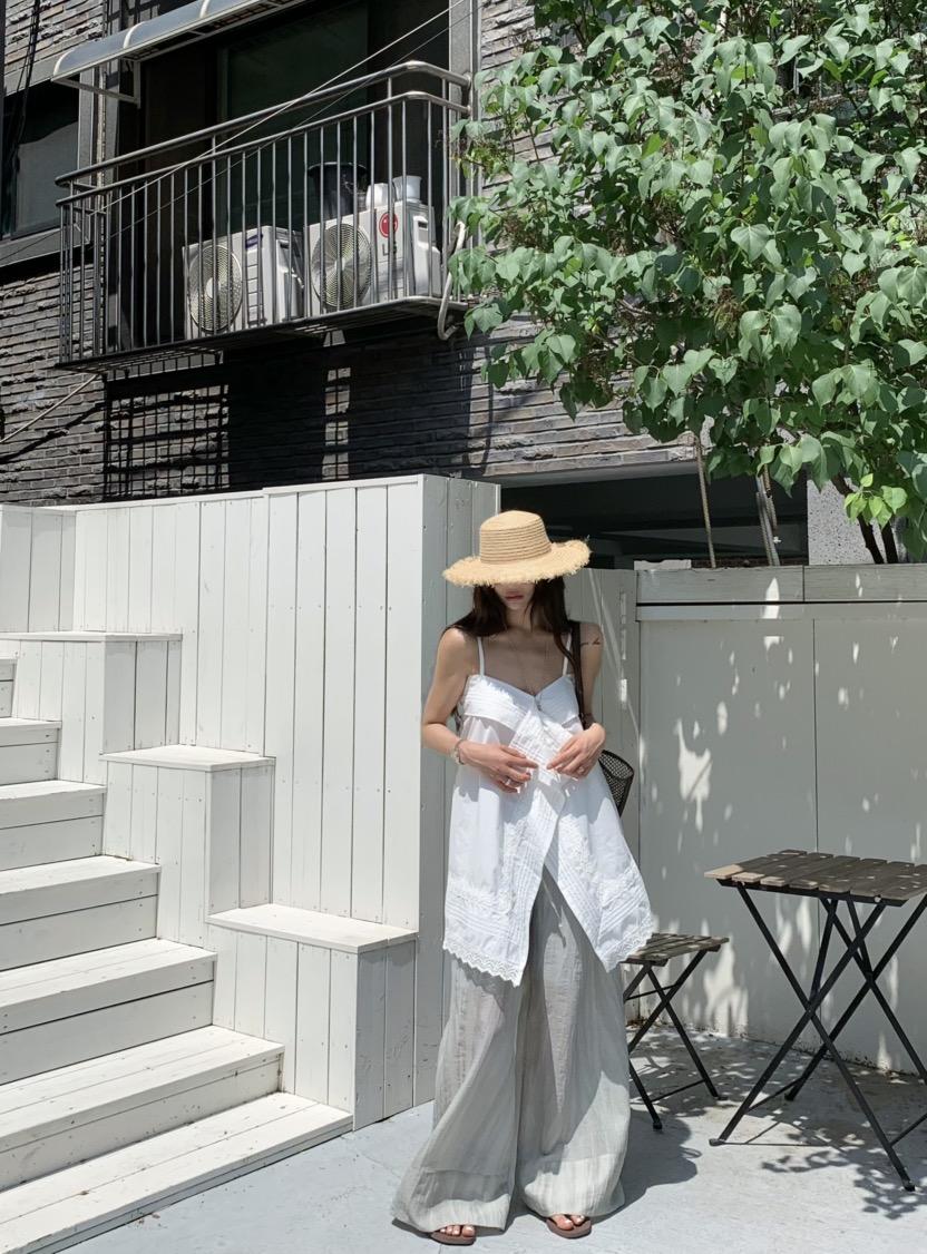 VIRKIN韓國代購女裝新品時尚休閑職業熱賣人氣推薦25春夏休閑褲VIRKIN休閑褲