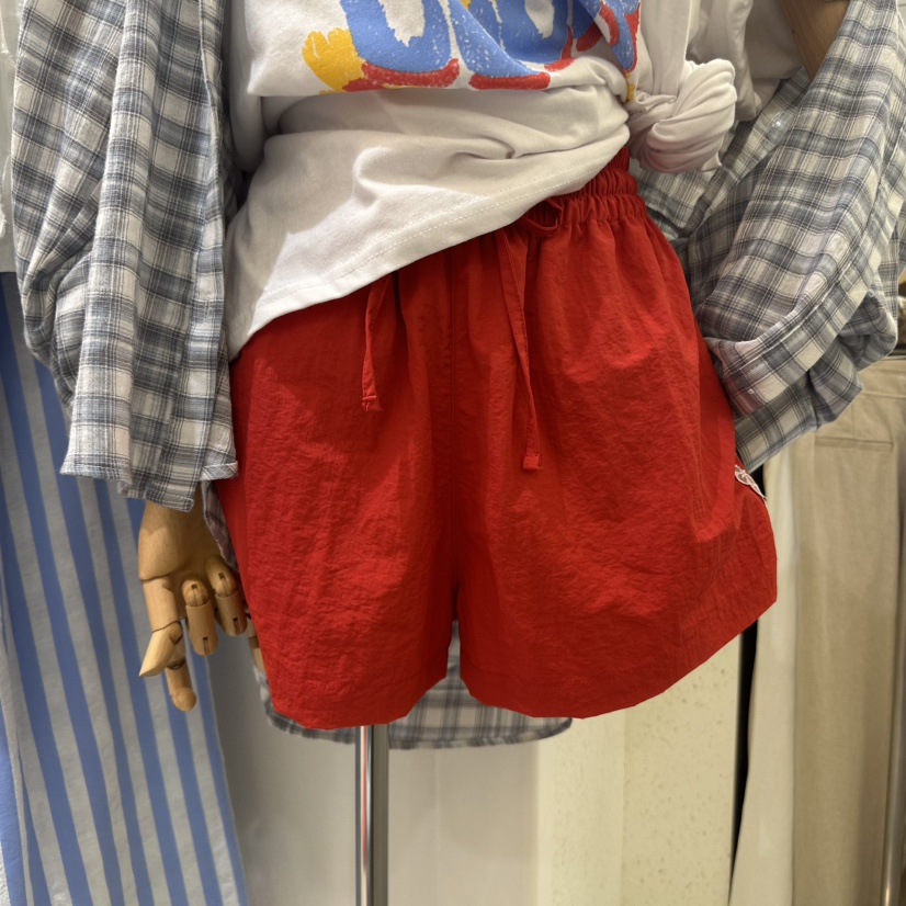 EYEL東大門實拍女裝新品真品25春夏人氣休閑熱賣時尚短褲蕾絲EYEL短褲圖色2