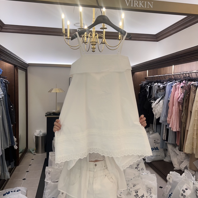 VIRKIN東大門直郵女士新款休閑25春夏職業人氣真品吊帶背心VIRKIN吊帶/背心