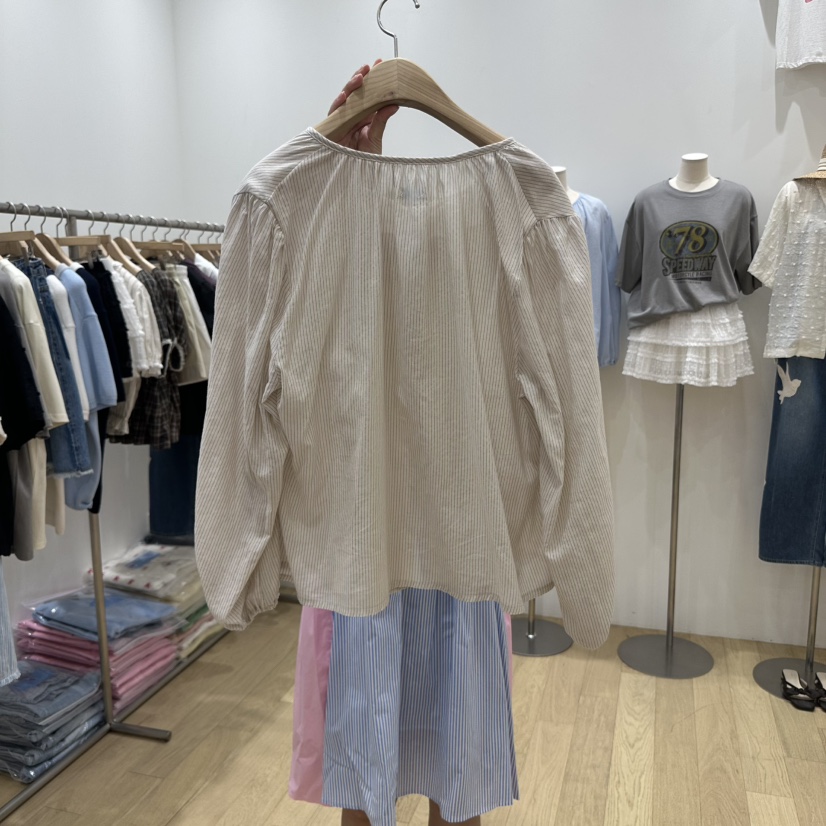 FURE東大門代購女士新品人氣推薦熱賣25春夏休閑襯衫蕾絲衫FURE襯衫/蕾絲衫