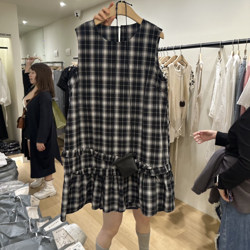 WINSOME東大門實拍女士新款推薦時尚人氣休閑25春夏職業連衣裙WINSOME連衣裙圖色2