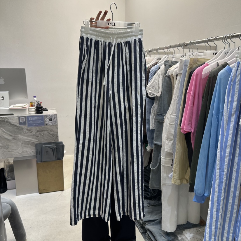 EYEL韓國直郵女裝新品25春夏休閑推薦職業人氣真品熱賣休閑褲EYEL休閑褲圖色2