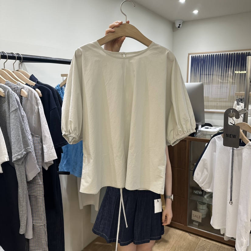 WINSOME東大門直郵女士新品25春夏人氣職業時尚真品襯衫蕾絲衫WINSOME襯衫/蕾絲衫圖色2