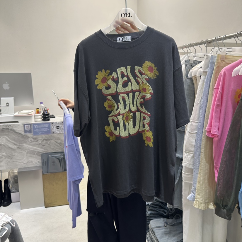 EYEL東大門代購女裝新款休閑推薦時尚真品職業人氣熱賣25春夏T恤EYELT恤圖色4
