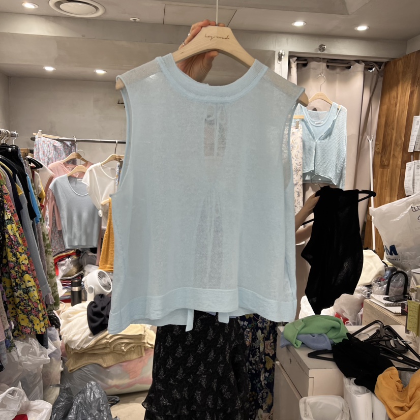 LOGROAD東大門直郵女裝新款熱賣人氣休閑時尚職業推薦吊帶背心LOG ROAD吊帶/背心圖色2