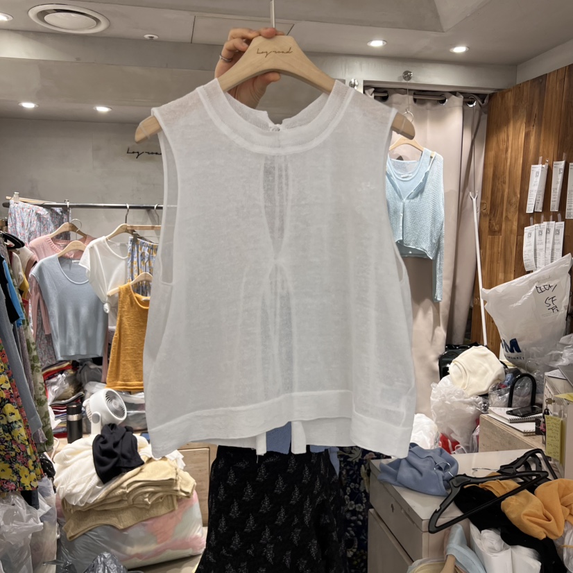 LOGROAD東大門直郵女裝新款熱賣人氣休閑時尚職業推薦吊帶背心LOG ROAD吊帶/背心圖色4