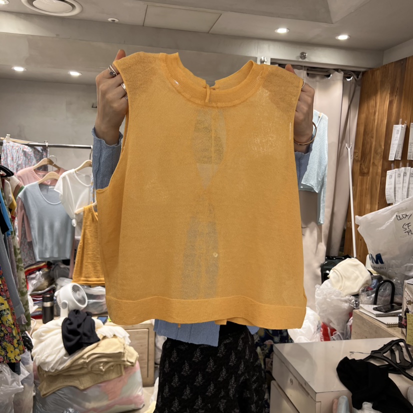 LOGROAD東大門直郵女裝新款熱賣人氣休閑時尚職業推薦吊帶背心LOG ROAD吊帶/背心圖色5