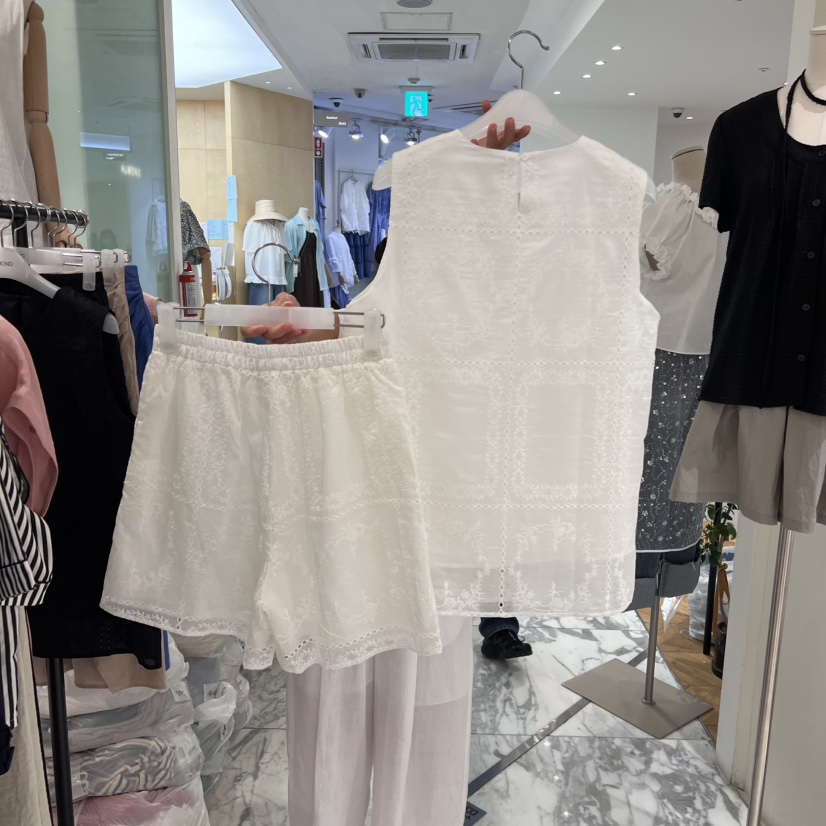 ALMOND韓國代購女士新品25春夏真品休閑時尚職業熱賣推薦套裝ALMOND套裝