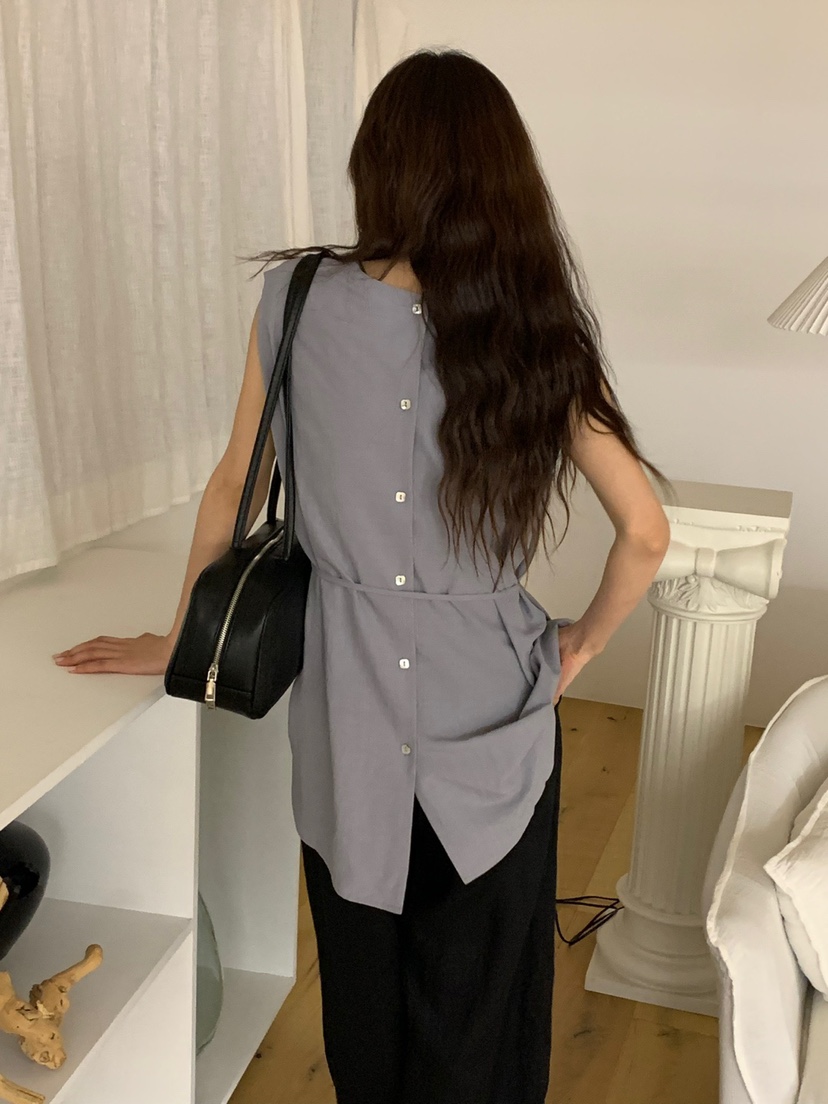 RIVER RAIN東大門實拍女裝新款職業熱賣襯衫蕾絲衫兩面可穿RIVER RAIN襯衫/蕾絲衫