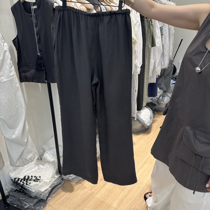 ORE-P東大門直郵女士新品時尚熱賣休閑人氣真品休閑褲亞麻布ORE休閑褲