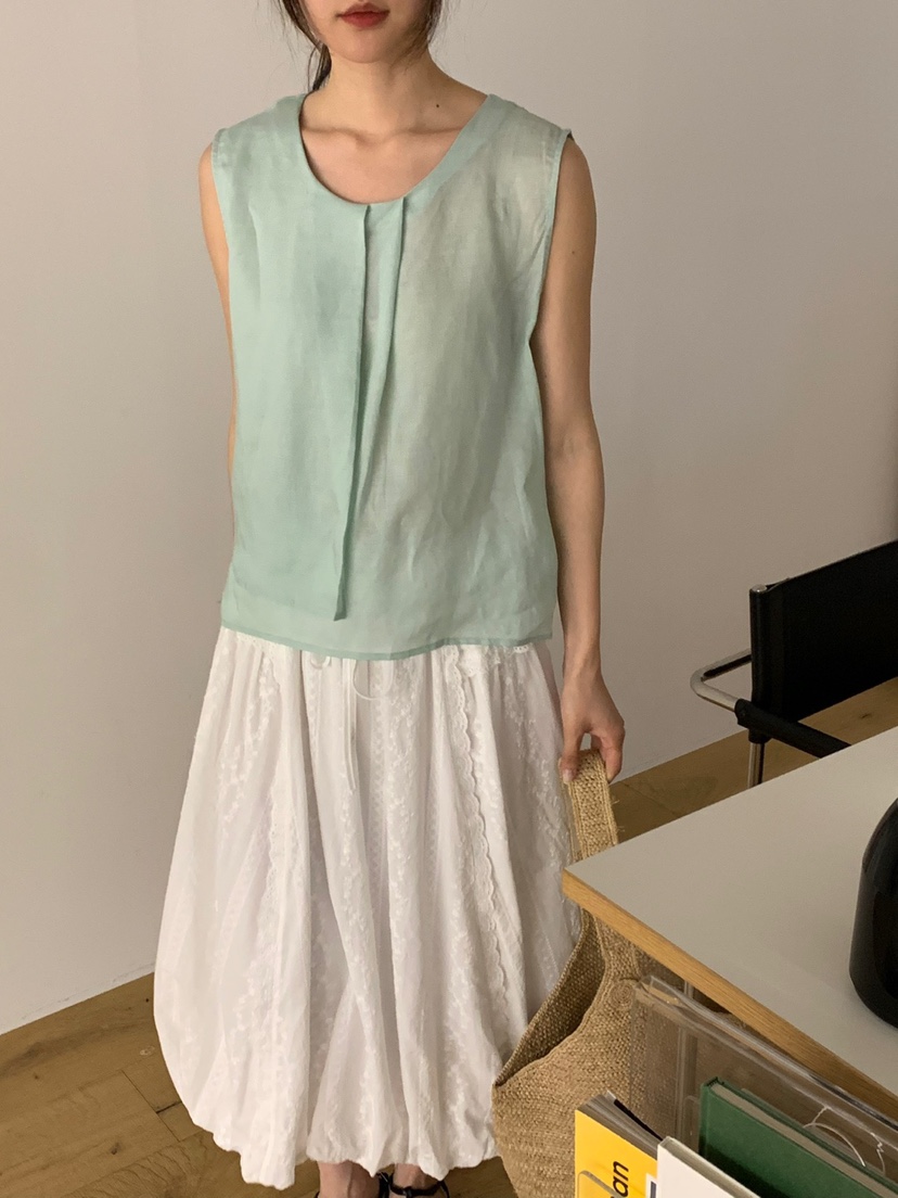 RIVER RAIN東大門直郵女裝新品推薦職業25春夏休閑吊帶背心RIVER RAIN吊帶/背心