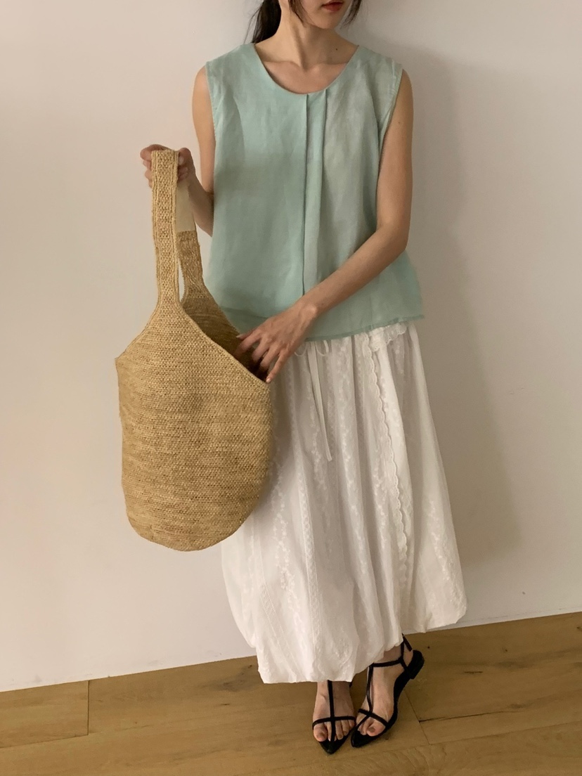 RIVER RAIN東大門直郵女裝新品推薦職業25春夏休閑吊帶背心RIVER RAIN吊帶/背心