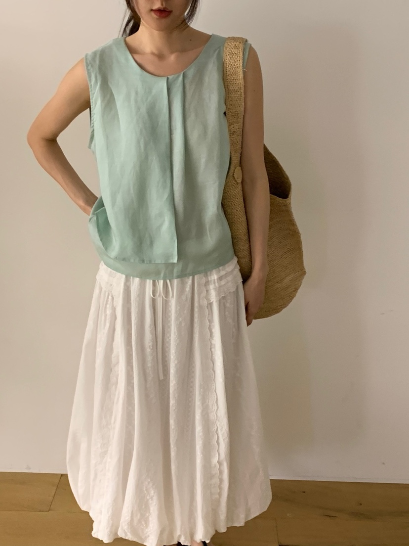RIVER RAIN東大門直郵女裝新品推薦職業25春夏休閑吊帶背心RIVER RAIN吊帶/背心