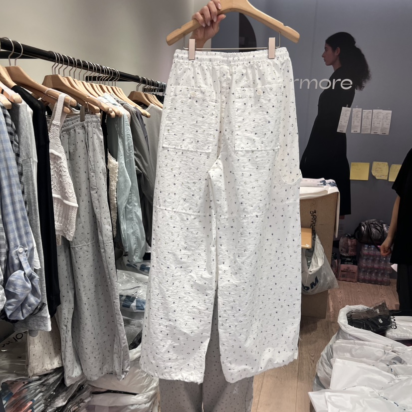 ORMORE韓國直郵女裝新款時尚真品人氣25春夏職業推薦休閑褲ORMORE休閑褲