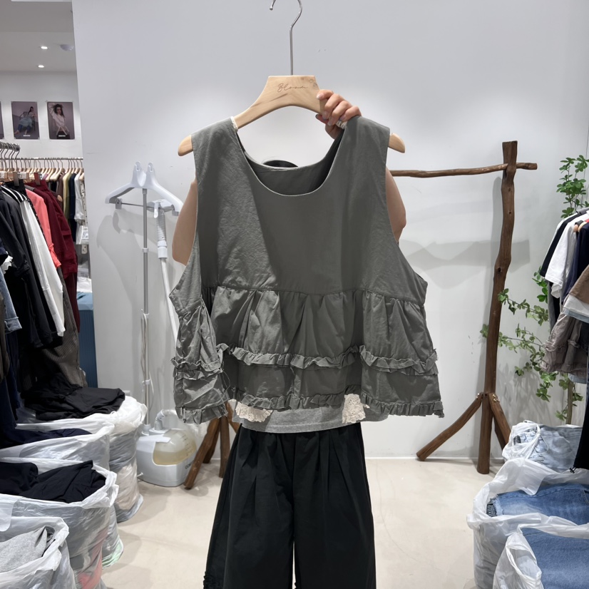 BLOOM韓國直郵女士新款休閑時尚熱賣25春夏人氣真品吊帶背心BLOOM-S吊帶/背心圖色2