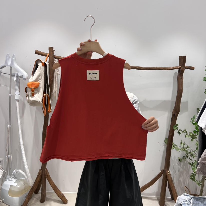 BLOOM東大門代購女士新品真品25春夏熱賣人氣休閑吊帶背心口袋BLOOM-S吊帶/背心