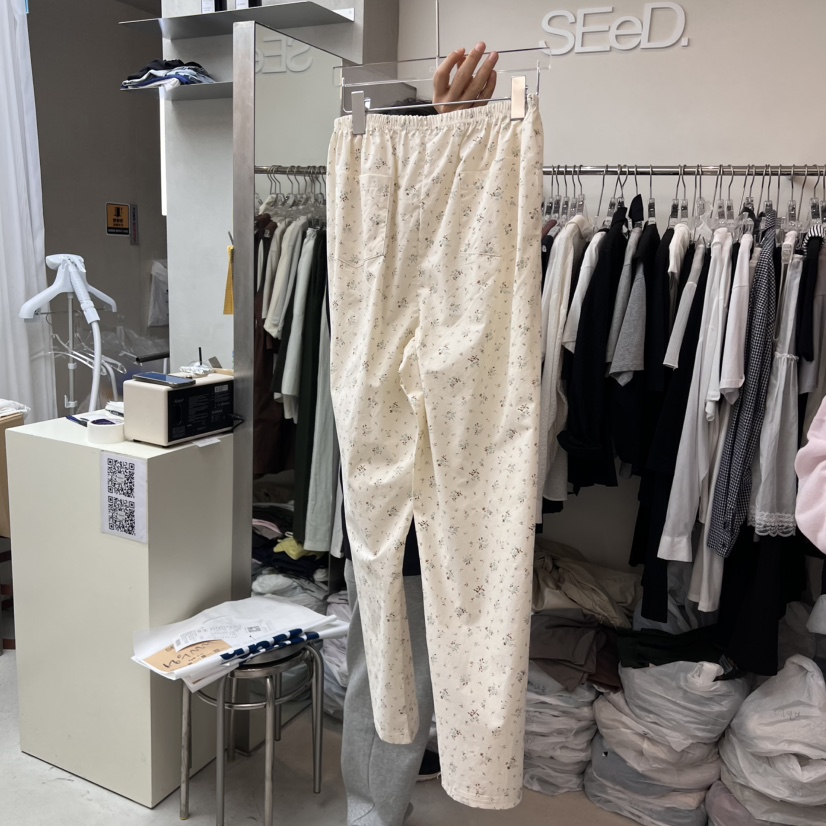 LEESEED-A東大門代購女士新款時尚推薦25春夏真品休閑休閑褲SEeD/LEESEED休閑褲