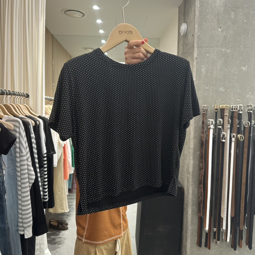 STAYFELT/OF NOTE韓國代購女士新品時尚休閑職業人氣25春夏T恤OF NOTE/STAYFELTT恤圖色2