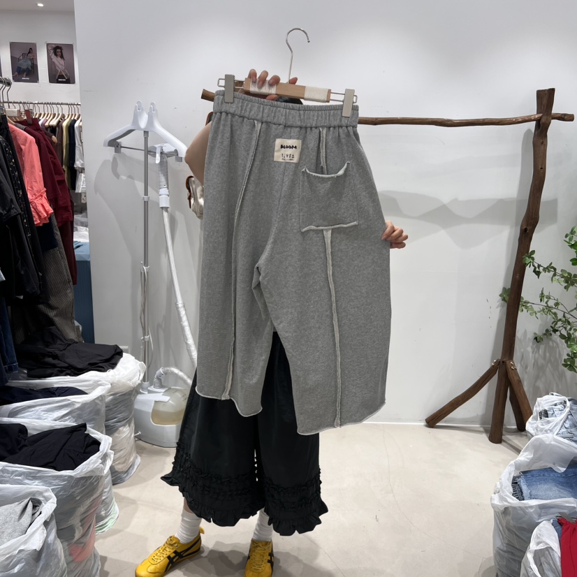 BLOOM韓國代購女士新品25春夏時尚推薦人氣真品休閑職業休閑褲BLOOM-S休閑褲