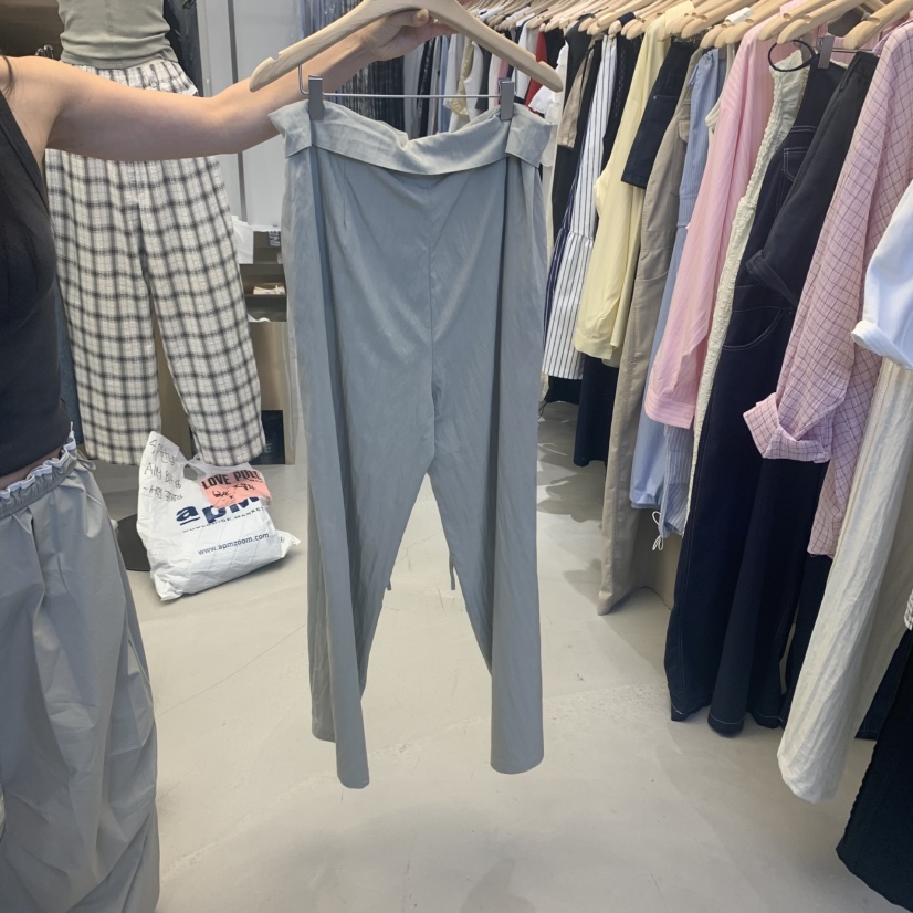 ROMAINE韓國代購女士新品25春夏職業推薦熱賣時尚真品休閑褲ROMAINE休閑褲