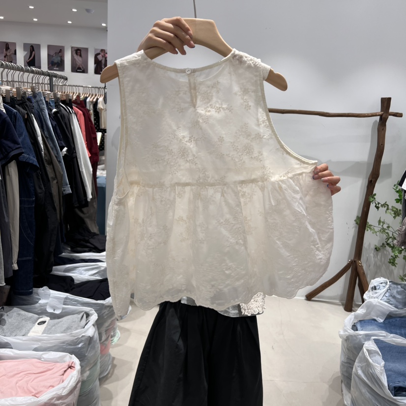 BLOOM東大門直郵女裝新品真品職業人氣時尚吊帶背心刺繡蕾絲BLOOM-S吊帶/背心