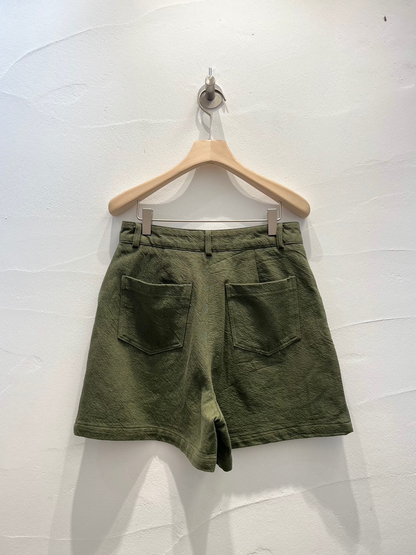 BROWN PAPER-S東大門代購女裝新品25春夏真品短褲復古破洞BROWN PAPER短褲