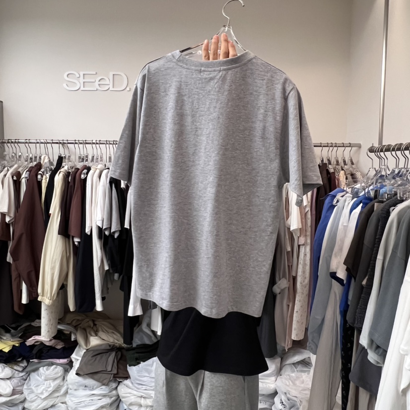 LEESEED-A東大門代購女士新品25春夏真品人氣時尚熱賣休閑T恤SEeD/LEESEEDT恤