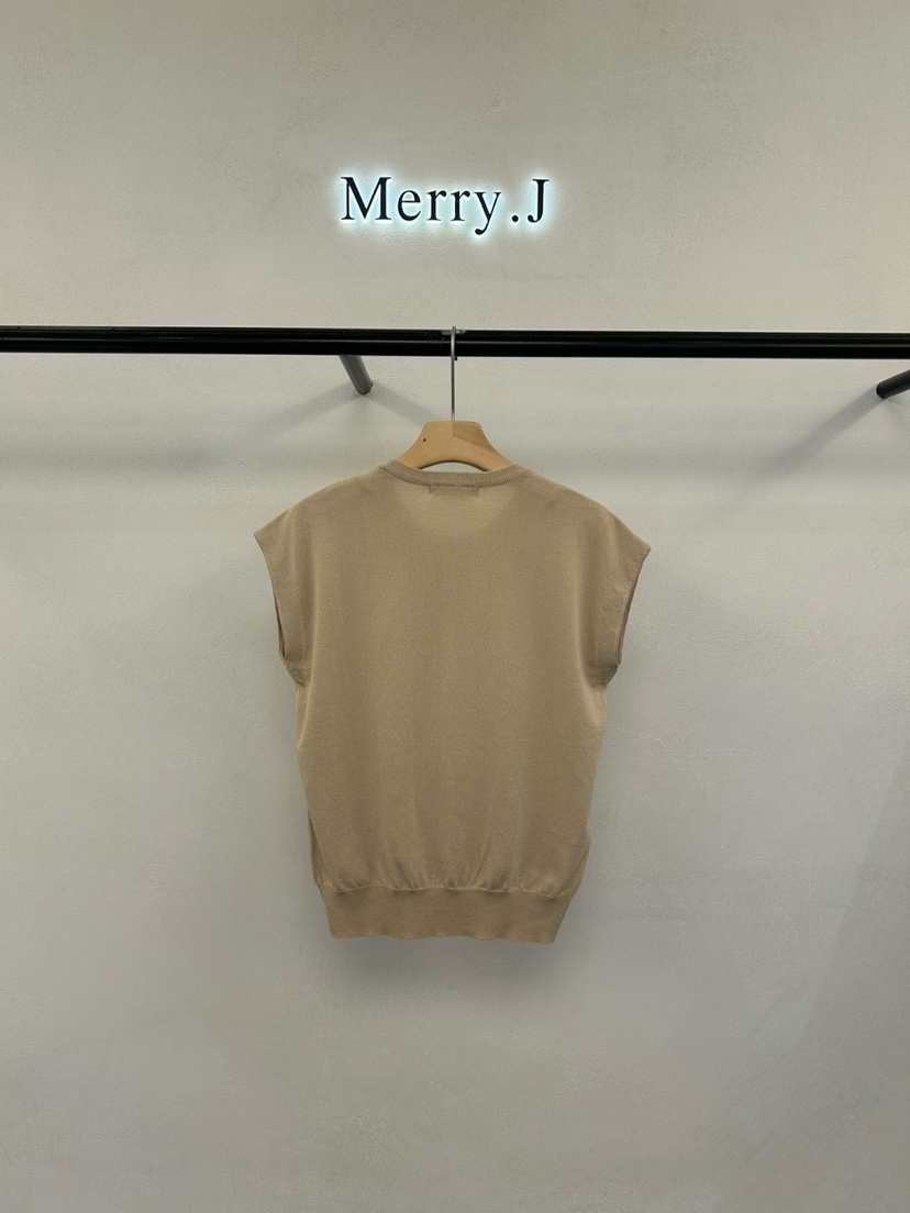 MERRY-J韓國代購女裝新款25春夏休閑真品職業推薦人氣針織衫MERRY-J針織衫
