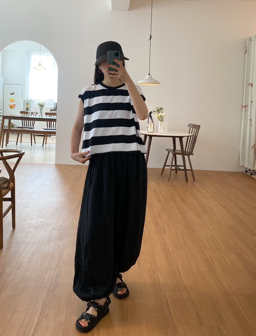 YESFREE韓國代購女士新款真品人氣熱賣推薦職業25春夏休閑褲YESFREE休閑褲