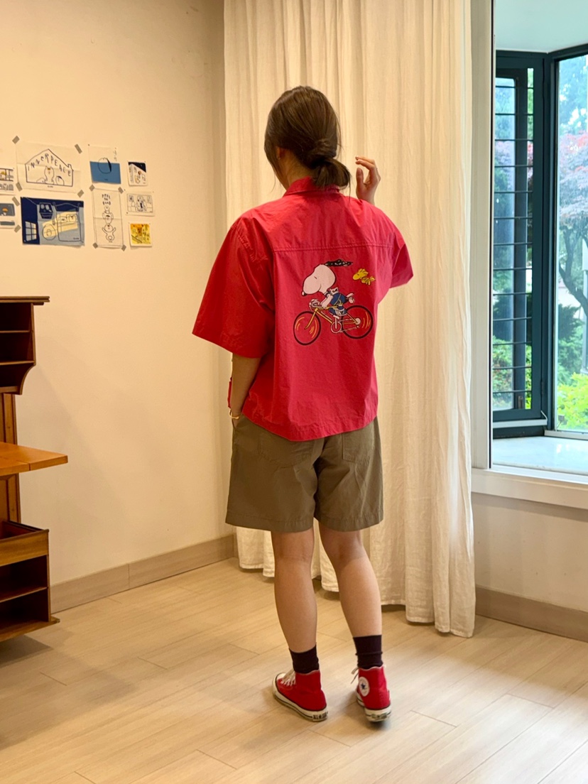 AT NOTE東大門實拍女裝新品真品熱賣人氣襯衫蕾絲衫史努比AT NOTE襯衫/蕾絲衫