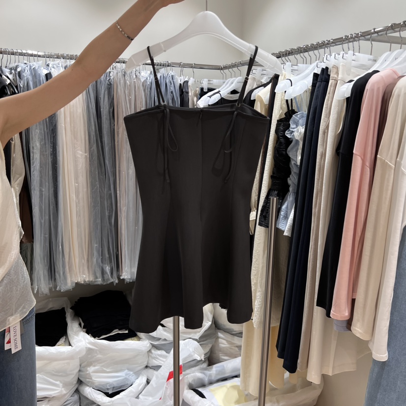 LOVE SOME東大門實拍女士新品真品休閑熱賣25春夏吊帶背心LOVE SOME吊帶/背心