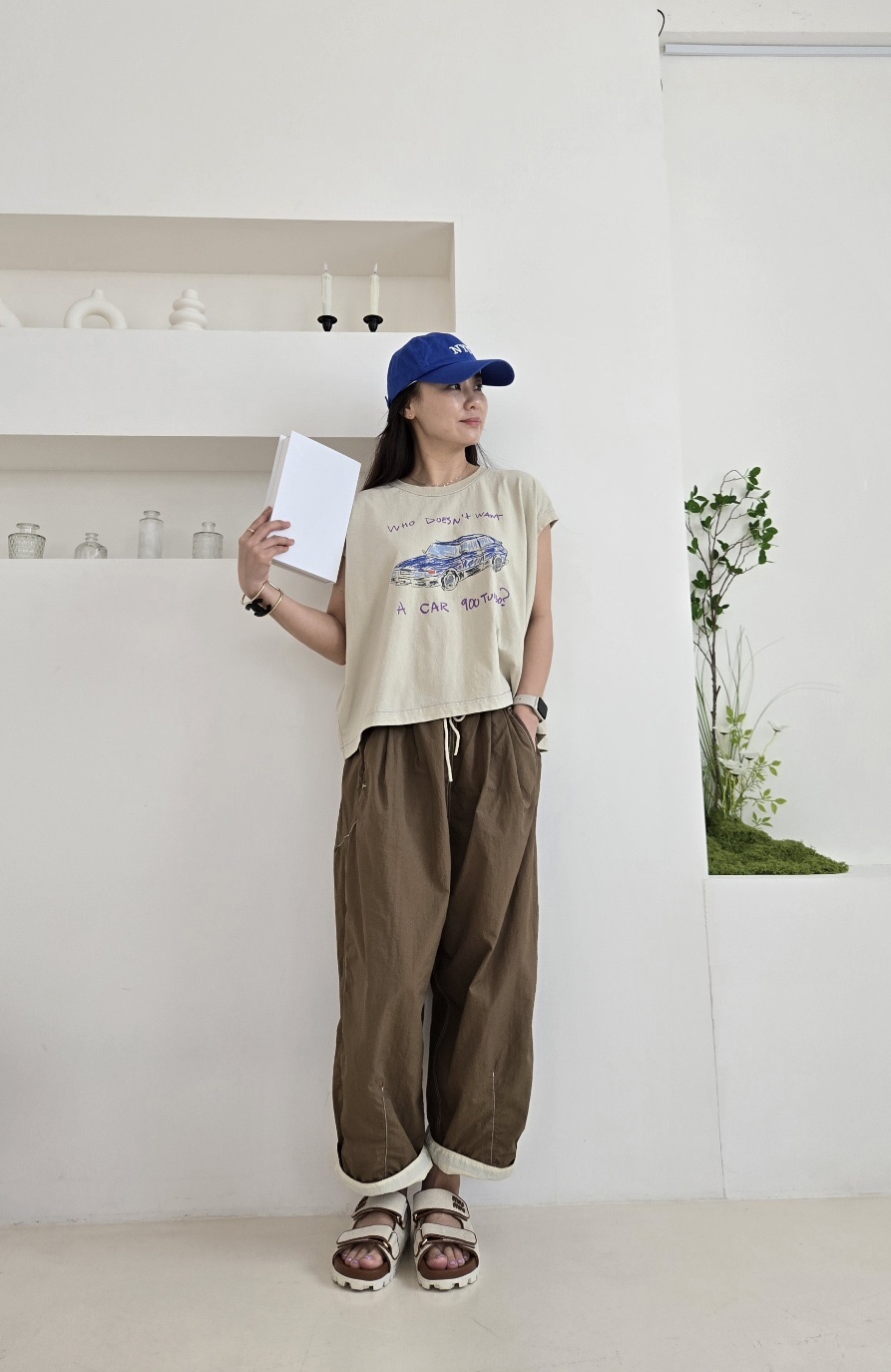 YESFREE東大門代購女裝新款時尚熱賣休閑推薦真品25春夏吊帶背心YESFREE吊帶/背心