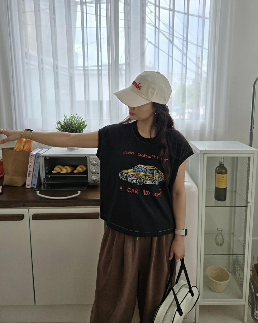 YESFREE東大門代購女裝新款時尚熱賣休閑推薦真品25春夏吊帶背心YESFREE吊帶/背心