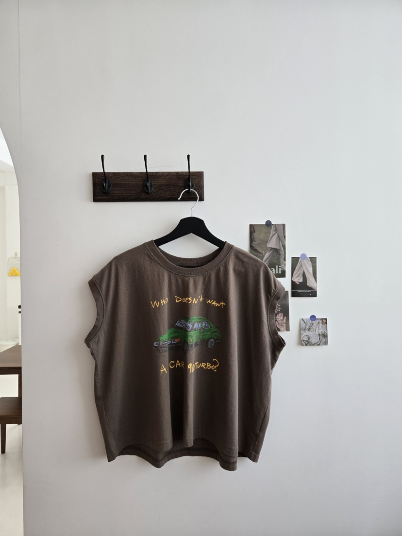 YESFREE東大門代購女裝新款時尚熱賣休閑推薦真品25春夏吊帶背心YESFREE吊帶/背心圖色2