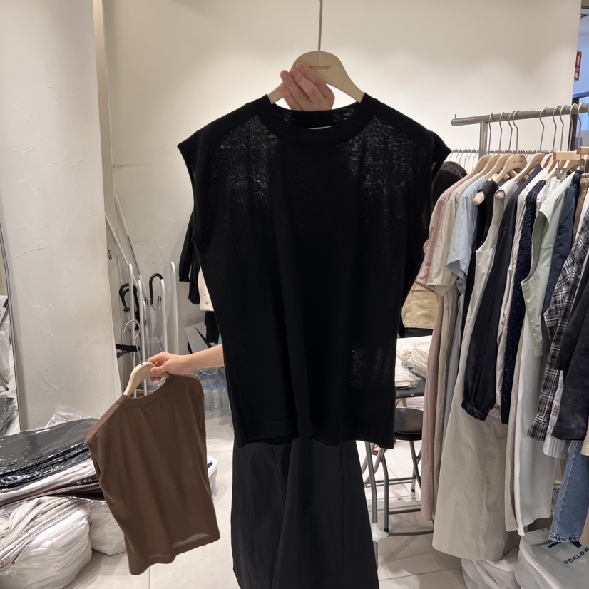 NAVYBURST東大門實拍女裝新款時尚25春夏職業熱賣推薦吊帶背心NAVY BURST吊帶/背心圖色4