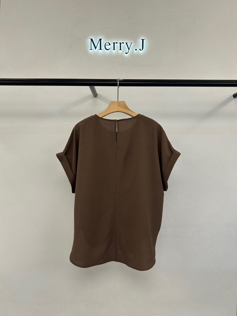 MERRY-J東大門直郵女士新款真品25春夏熱賣時尚襯衫蕾絲衫MERRY-J襯衫/蕾絲衫
